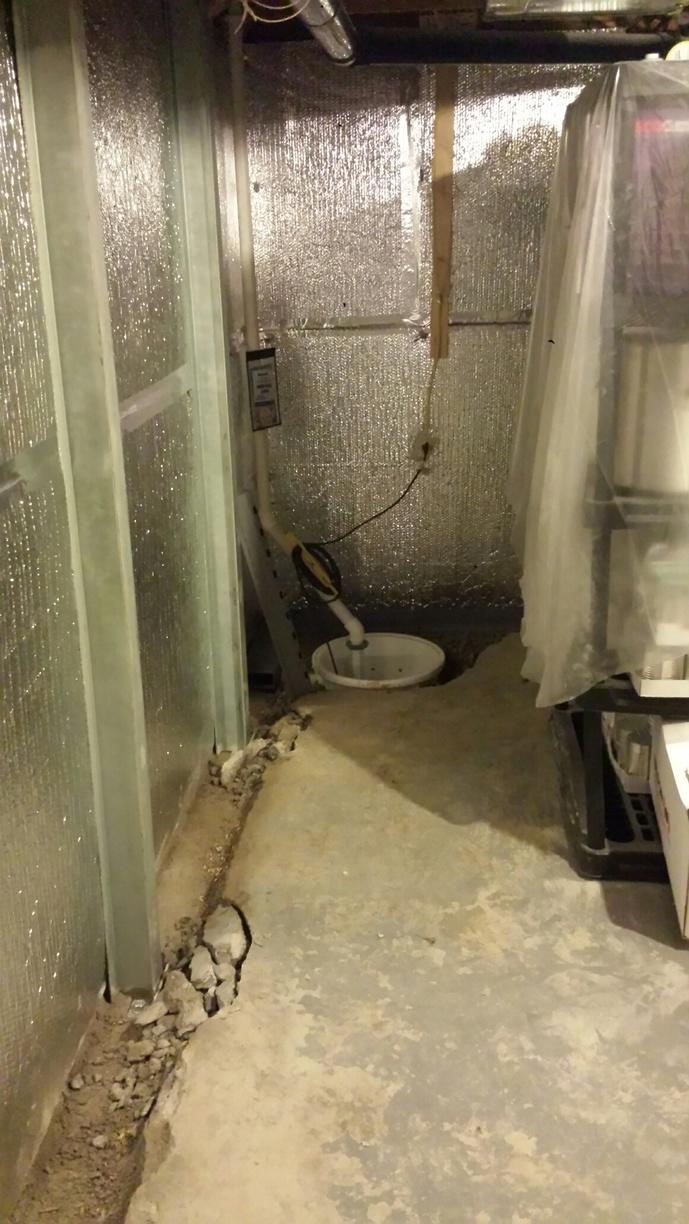 Foundation Repair Buckling & Leaking Basement Walls Tilbuy, ON Open