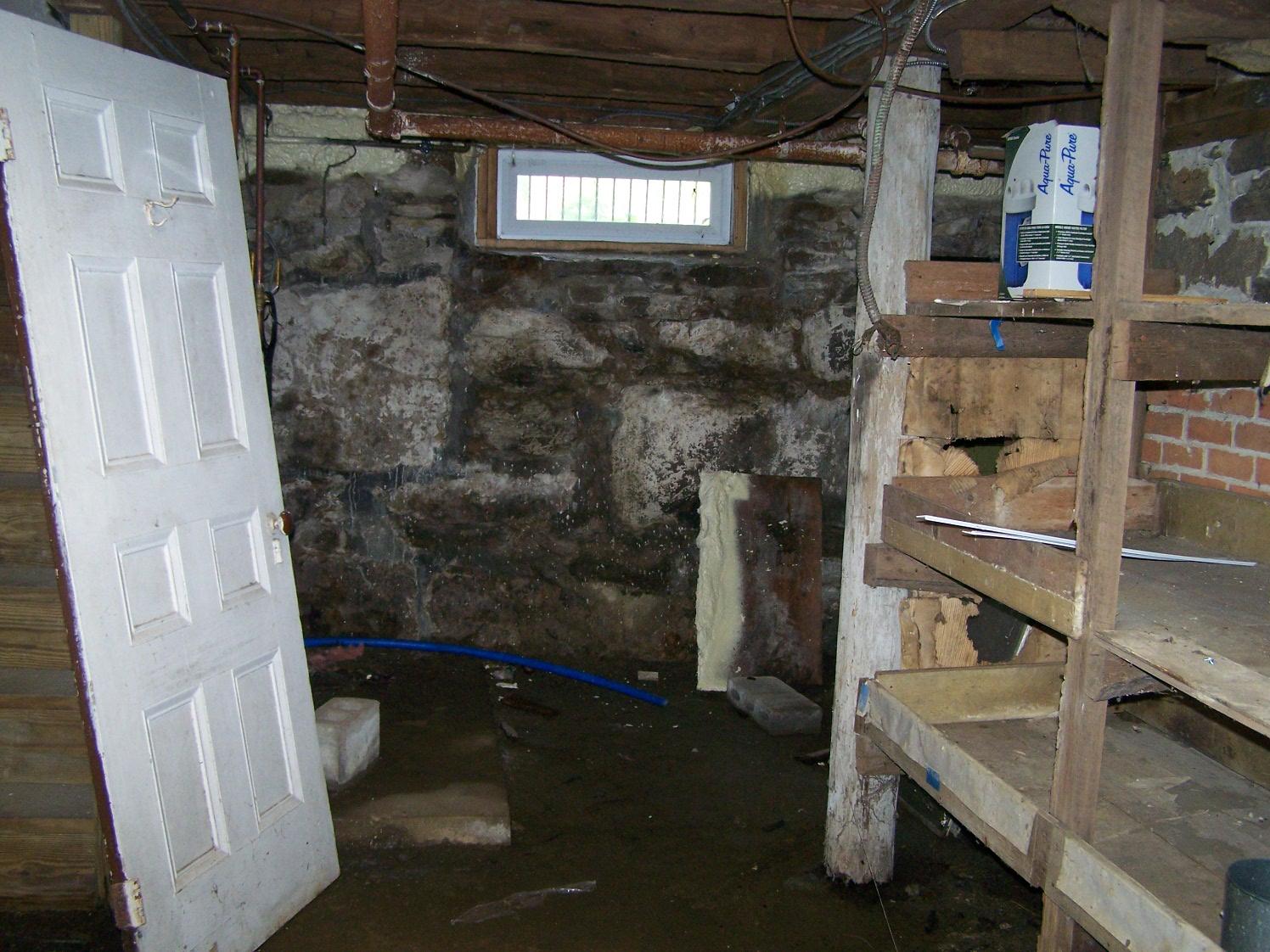 Basement Waterproofing Fieldstone Foundations in Connecticut Moist