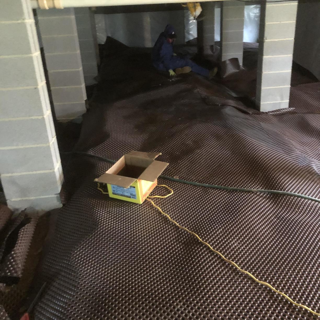 A Full CleanSpace Installation Drainage matting