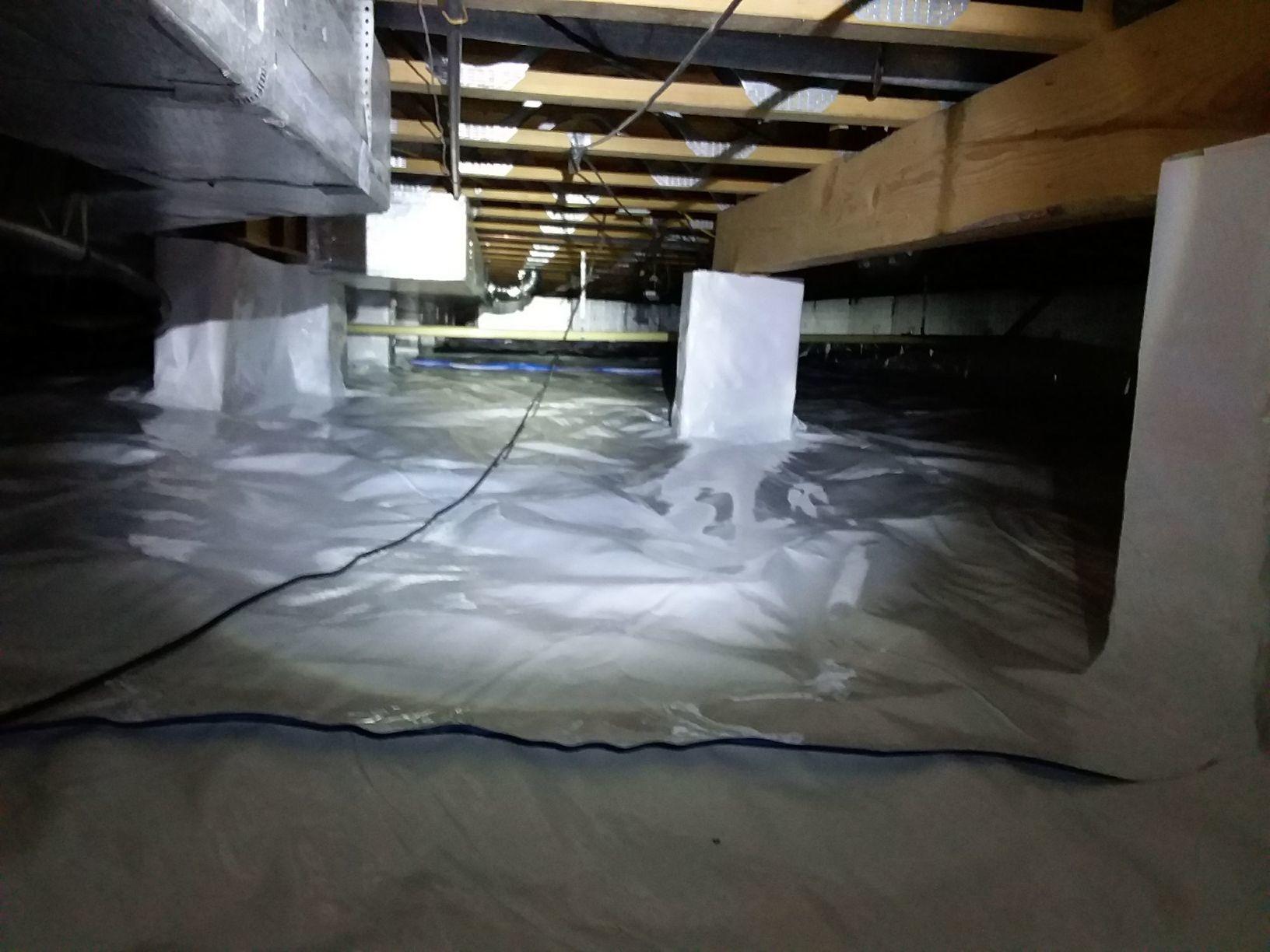 Crawl Space Repair Encapsulating a Crawl Space in Clarkton, Missouri
