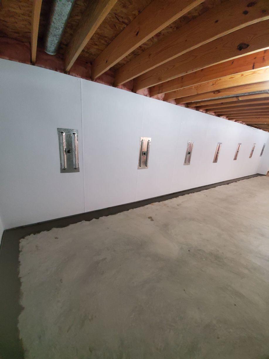 Basement Waterproofing WaterGuard System Keeps Basement Dry in Lake Saint Louis, Missouri