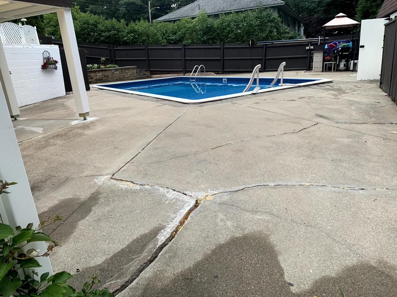 How To Repair Large Cracks In Concrete Pool Deck at Bethany Lindrum blog