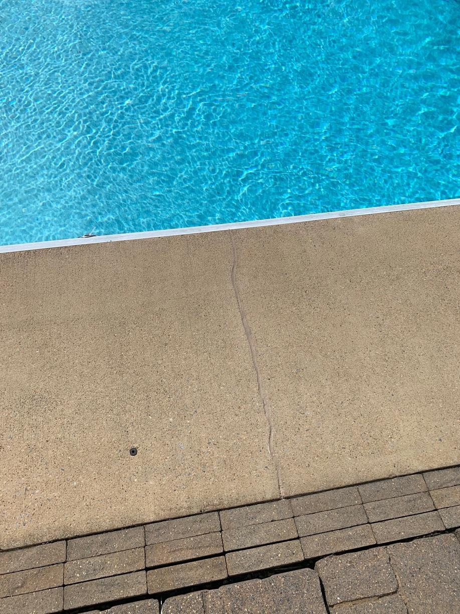 Concrete Leveling Waynesboro, VA Pool Deck Leveling After