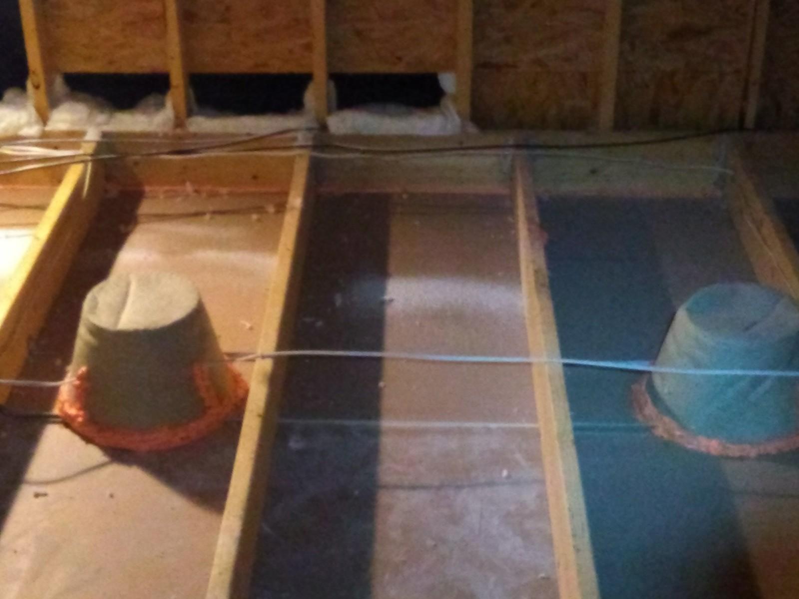 Attic Insulation in Lawrence, KS Recessed Lights