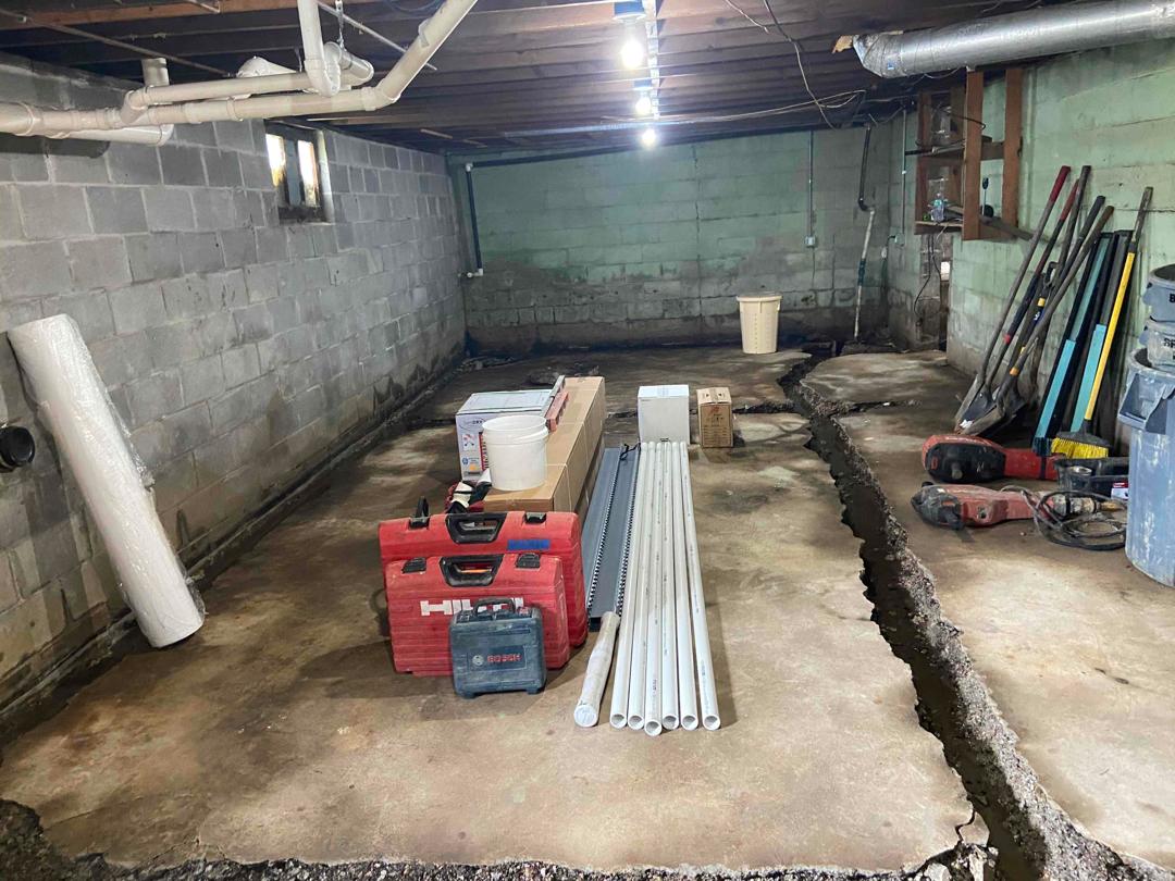 Basement Waterproofing Elberfeld, IN Wet Basement The Process