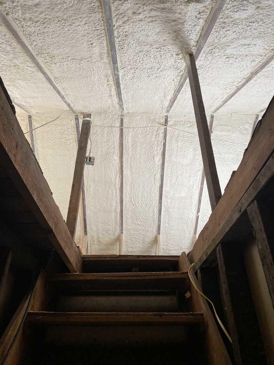 Spray Foam Insulation Closed Cell Spray Foam As Fine As Glass