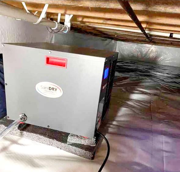 Crawl Space Vapor Barrier Installation in Noblesville, IN SaniDry