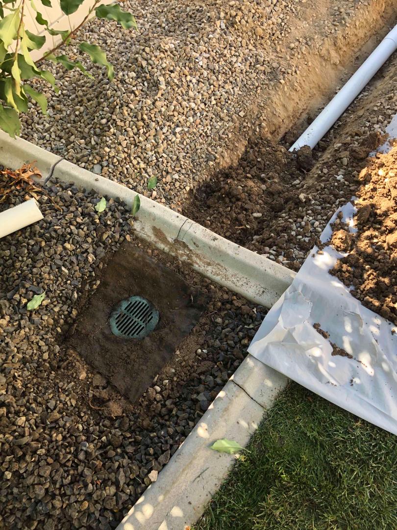 Foundation Repair Sealing exterior cracks LawnScape