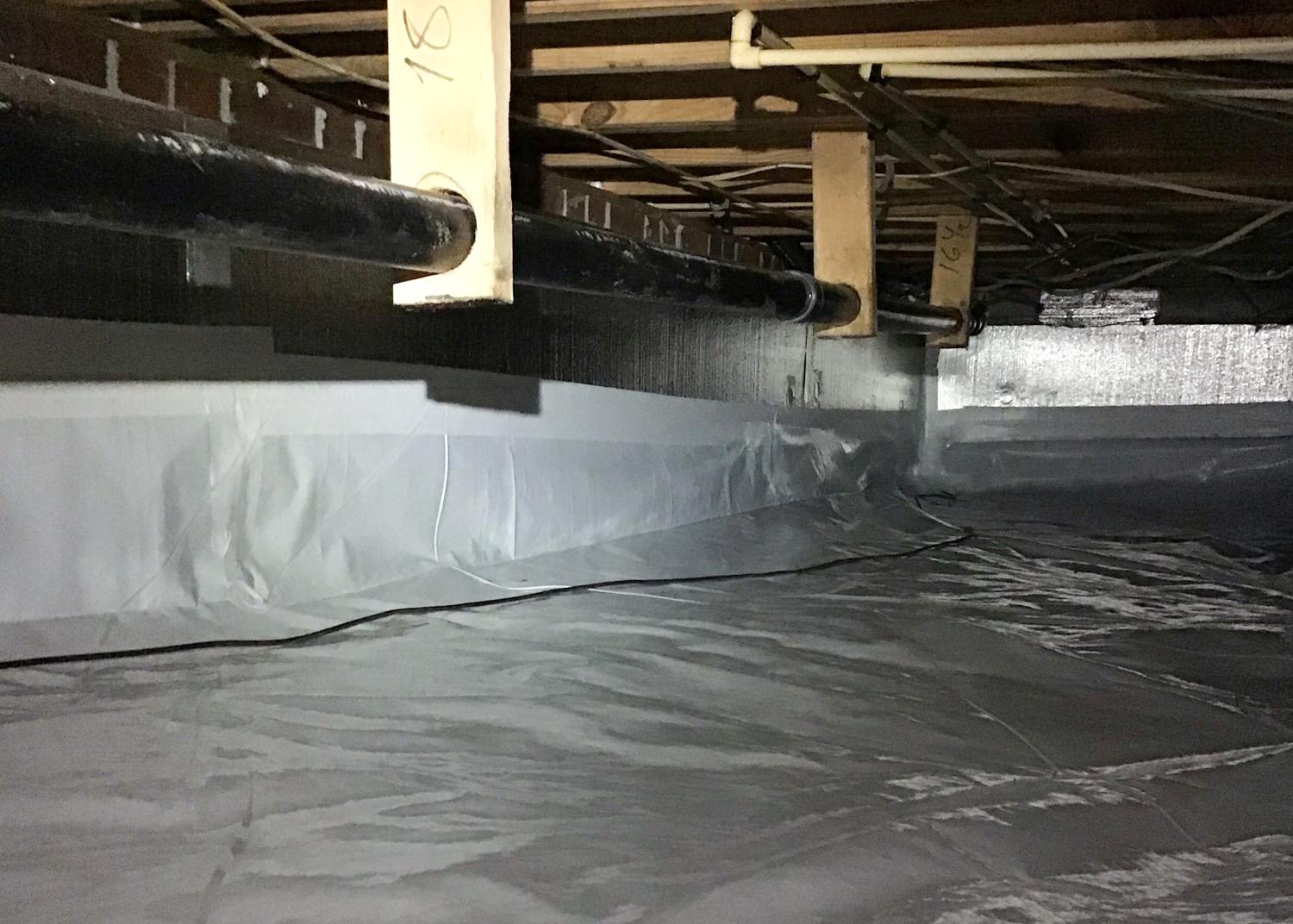 Crawl Space Repair Encapsulating a Crawl Space in Wilmington, NC