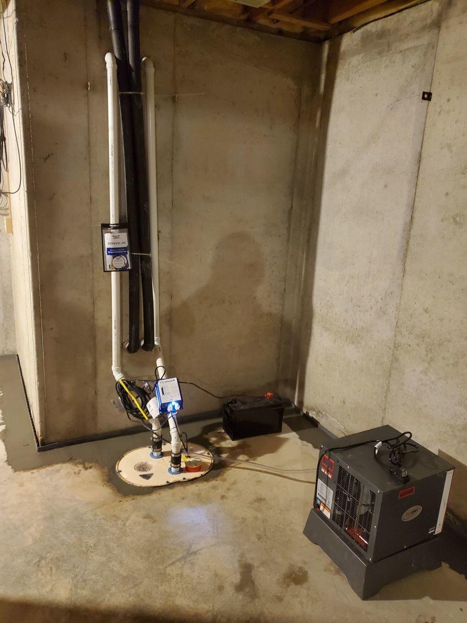 Basement Waterproofing Waterproofing Vichy, Missouri Basement Sump