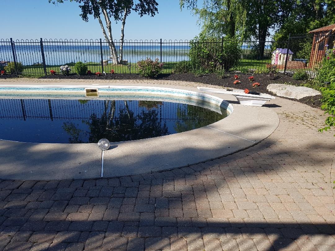 Canadian Concrete Leveling Residential Photo Album Sinking Pool