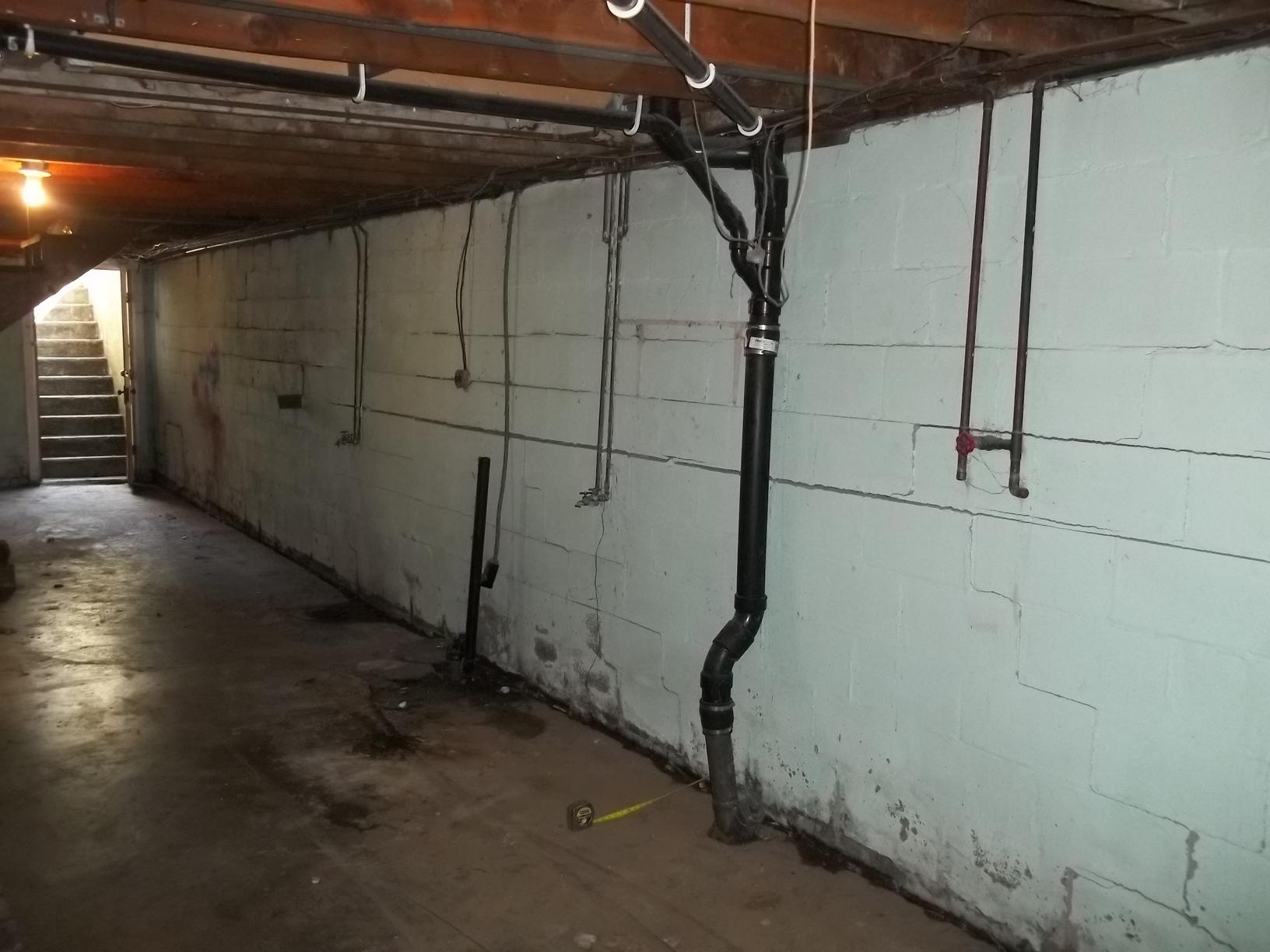 Foundation Repair New Martinsville Basement Wall Anchors Bowed and