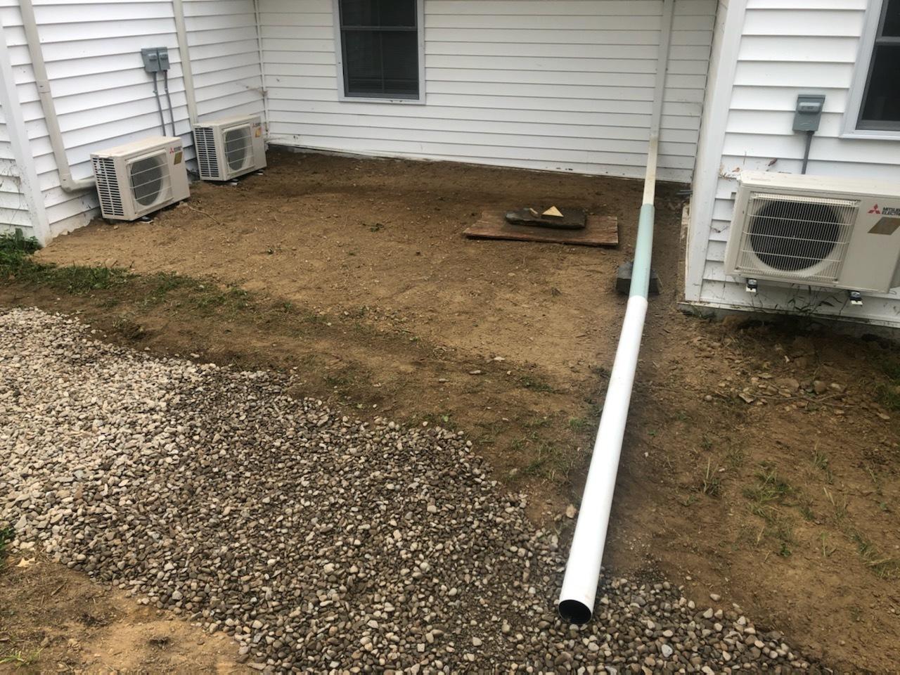 Basement Waterproofing Installing a Curtain Drain New Paltz, NY