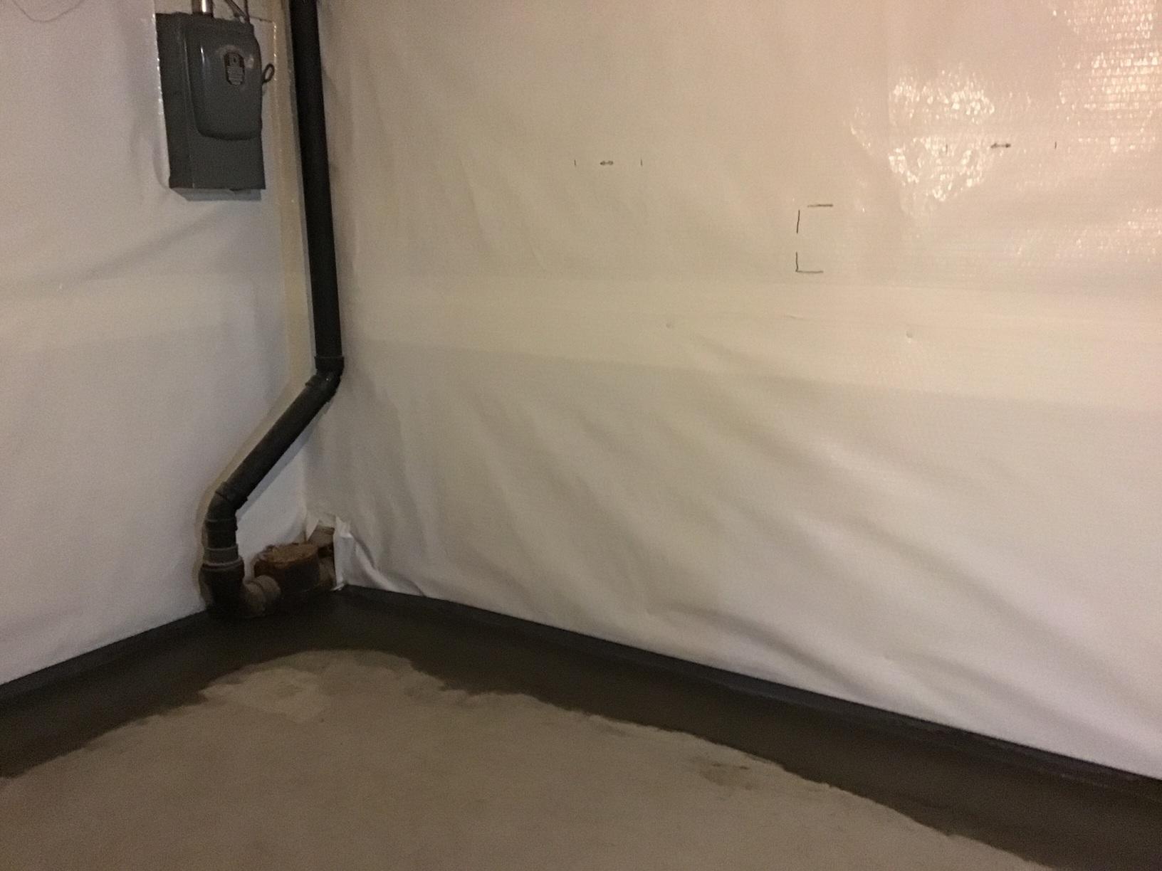 Basement Waterproofing Old Basement Repair Fails in Bracebridge