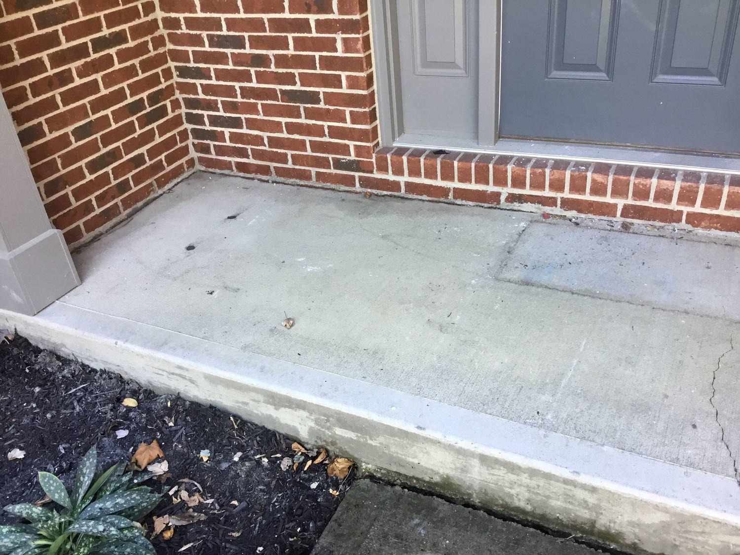 Concrete Lifting and Leveling PolyLevel Injections Stabilize Stoop