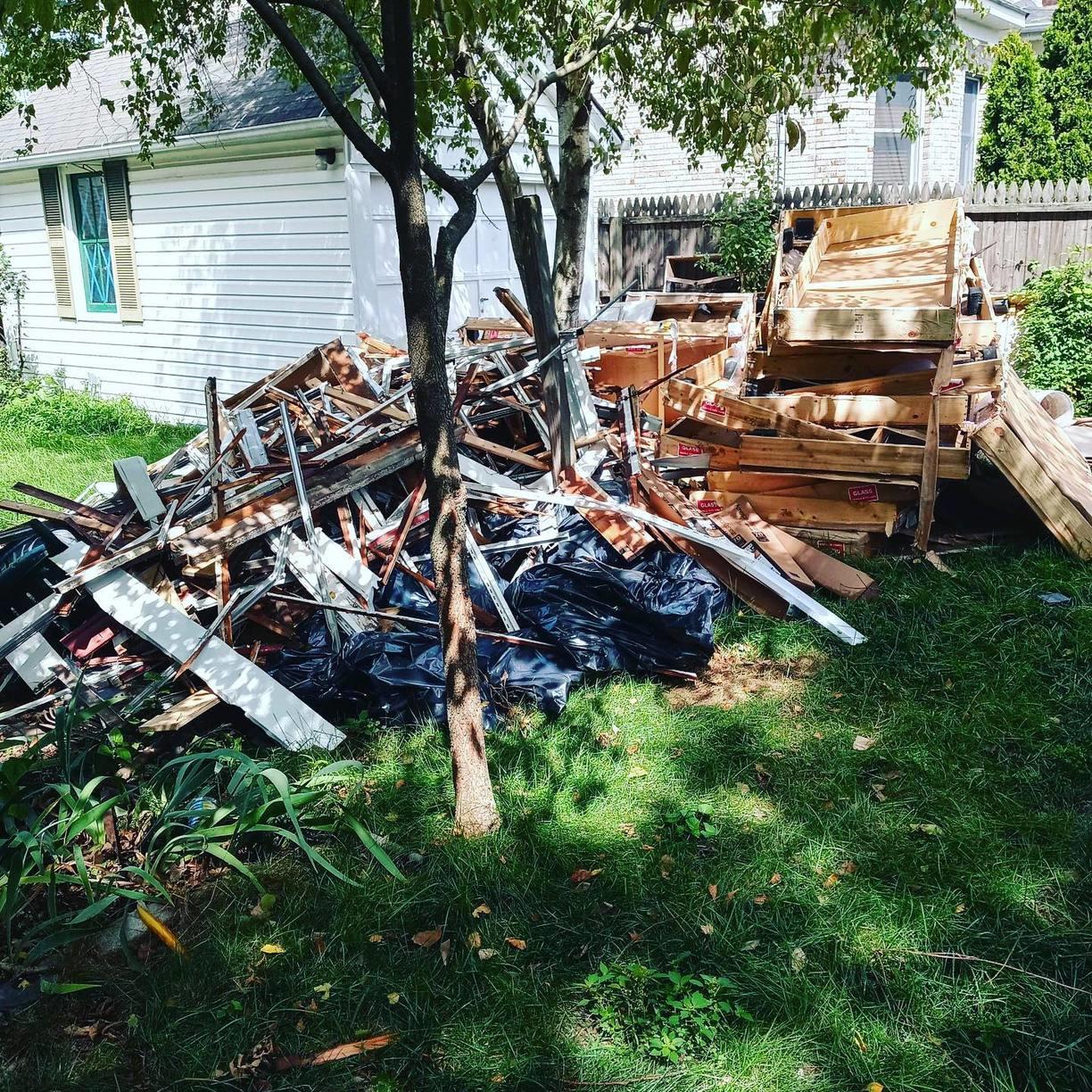 The Junkluggers of Queens Photo Album Construction Debris Removal