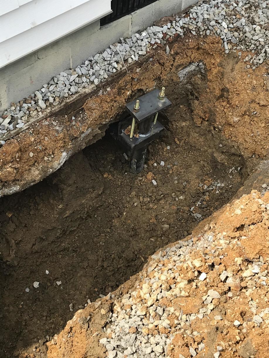 Foundation Repair Repairing a Settling Foundation Near Bakewell, TN
