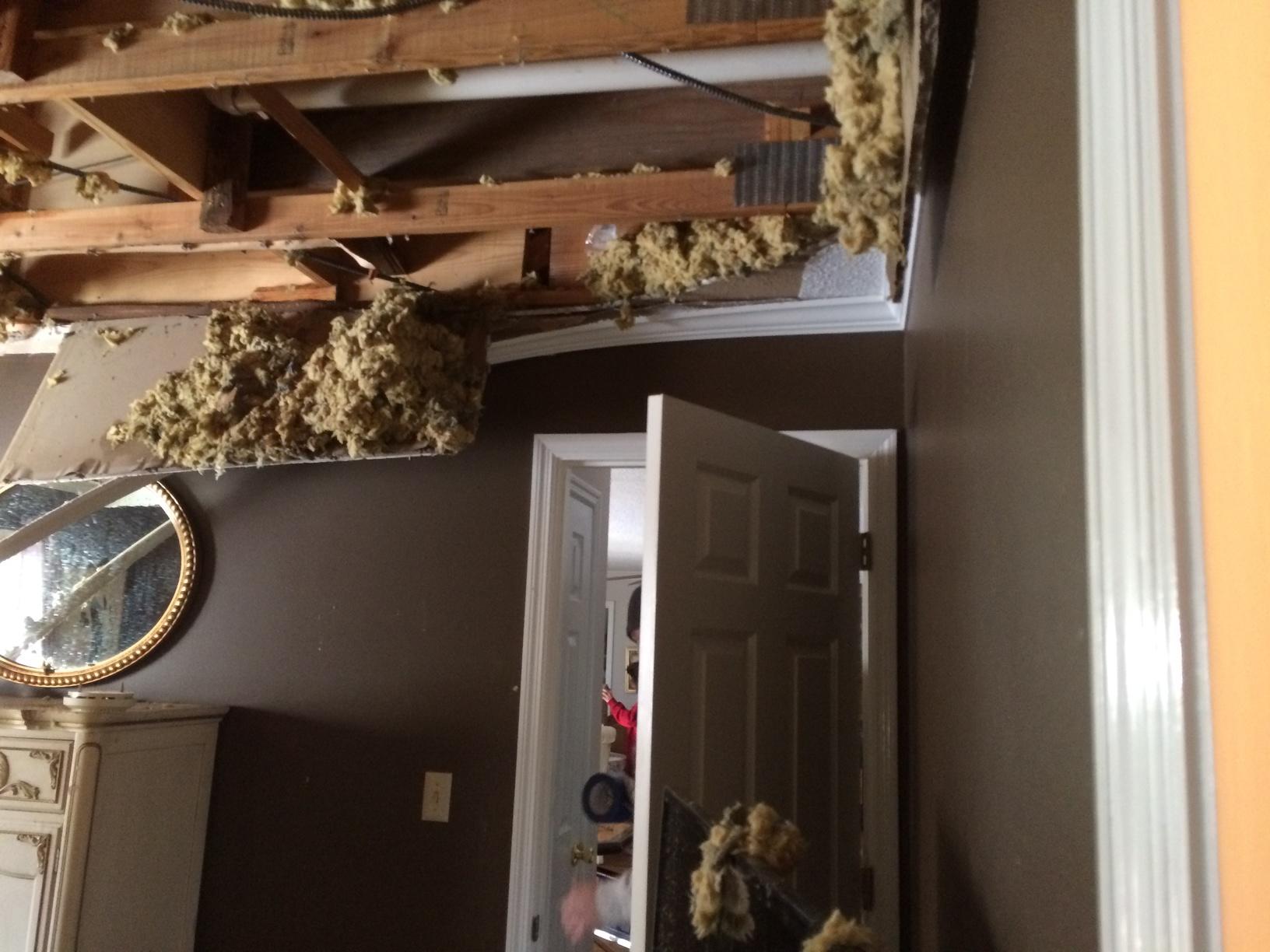 Water Damage in Vincent, AL Ceiling Collapse