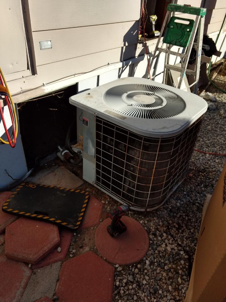 Air Conditioning Complete HVAC system replacement Hemet, CA Old
