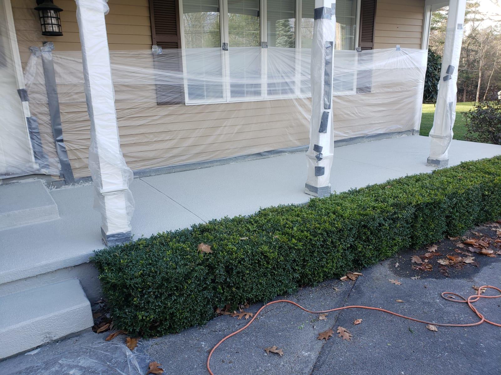 Concrete Repair Concrete Porch Repair, Plaistow, NH Concrete Porch
