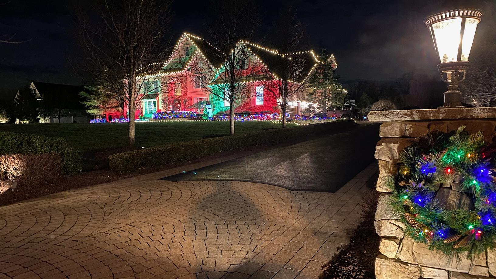 Residential Services New Homeowner Wants Holiday Lighting in Manalapan, NJ View from the