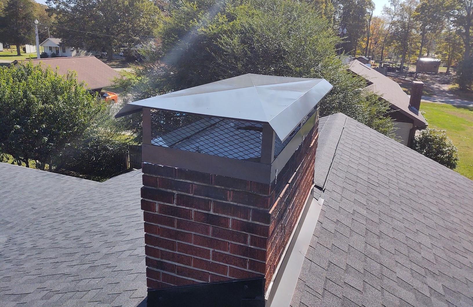Roof Repair Chimney Sealing and Cap Repair in Mocksville, NC New