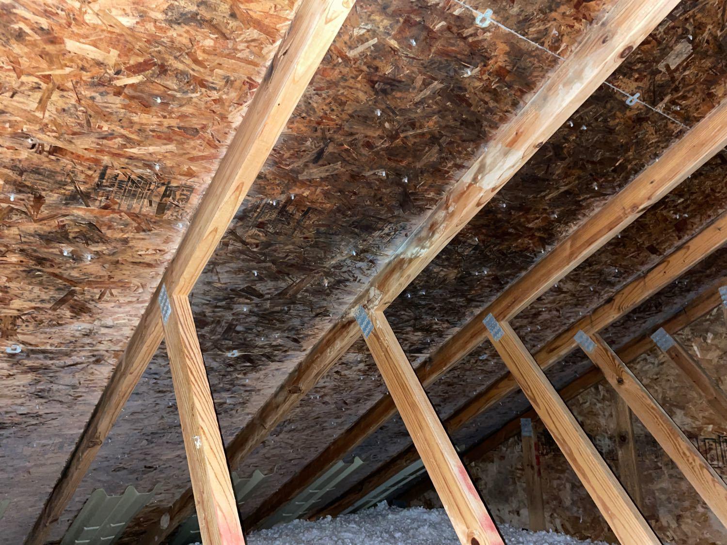 Mold Removal - Attic Mold Removal Hartland, MI 48353 - Attic ceiling