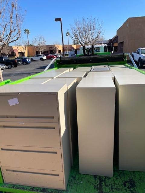 Commercial - Law office clean out in Orange, CA - File cabinets to be