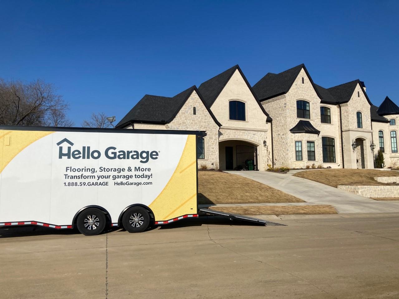 Hello Garage of Dallas Flooring, Storage, and more right here in