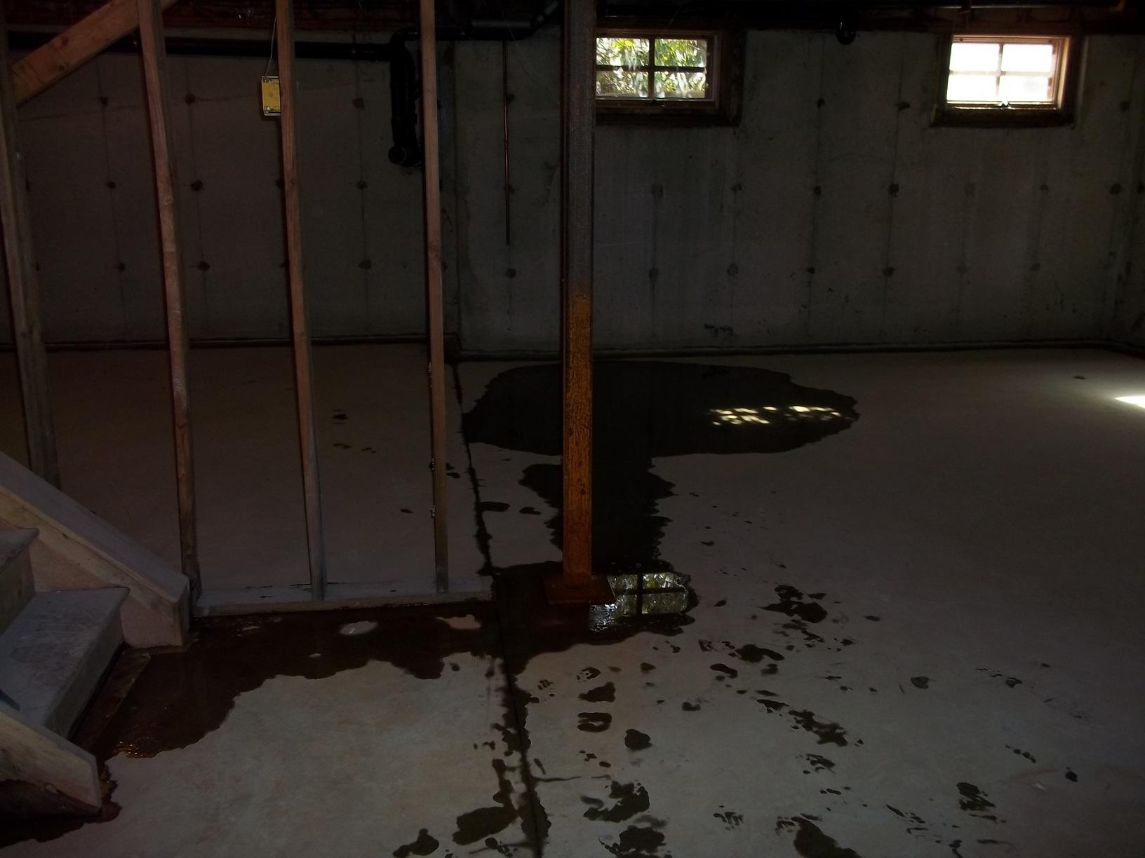 Basement Waterproofing Wet Basement needs our Sump Pump! Leaky Basement