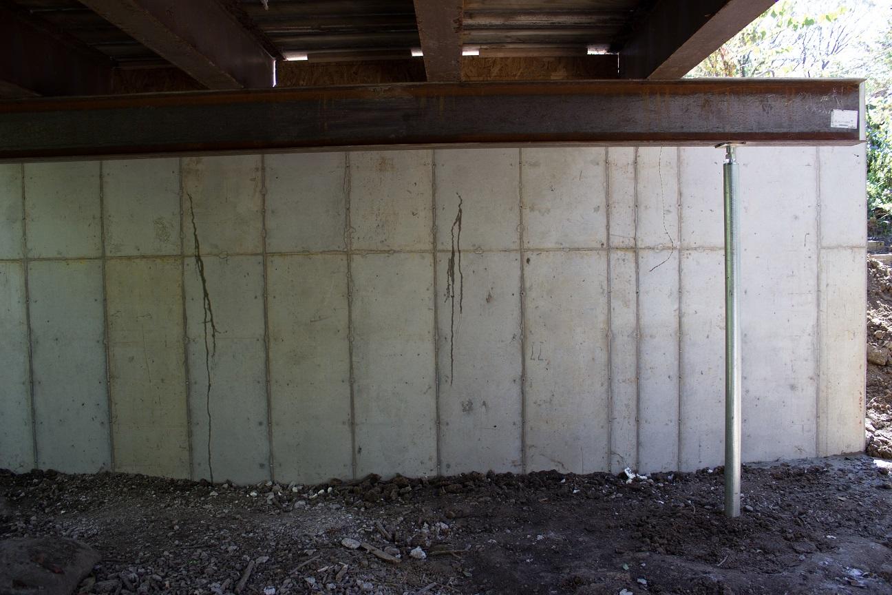 Foundation Repair Retaining Wall Repair in Ames, IA New Wall with I