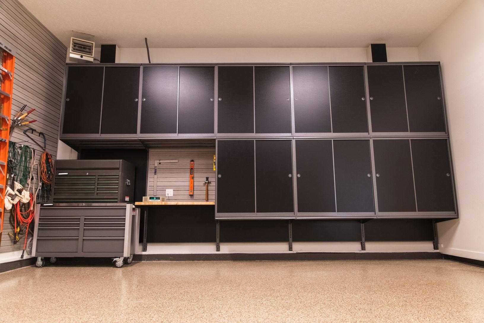 Garage Storage Garage Service in Waterloo, NE Full Wall of