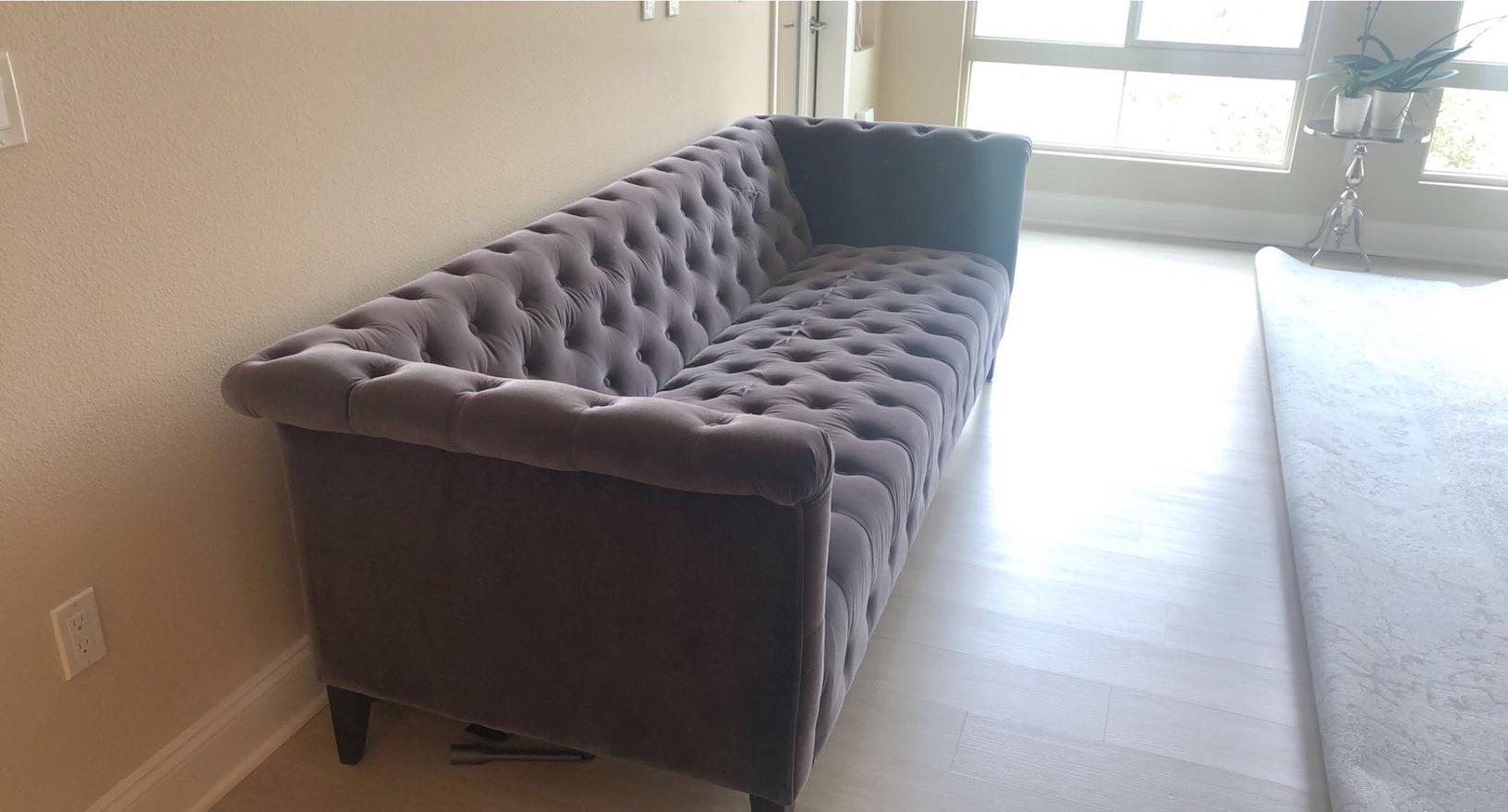 Sofa Removal in Newport Beach, CA - Before Photo of Sofa 2