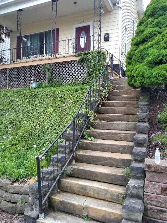 Handrails Aluminum Railing Pittsburgh, PA Black Aluminum Continuous