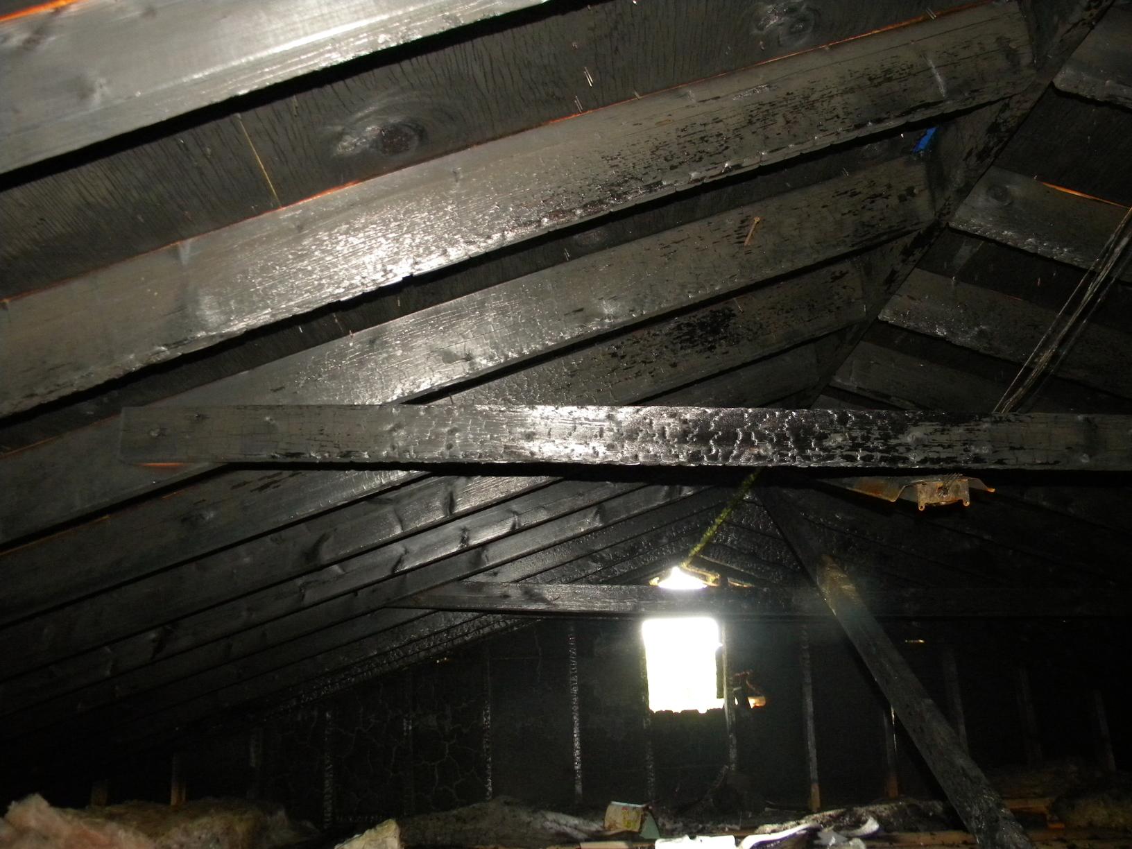 ServiceMaster by Disaster Recon Photo Album Attic fire ServiceMaster by Disaster Recon Photo Album Attic fire