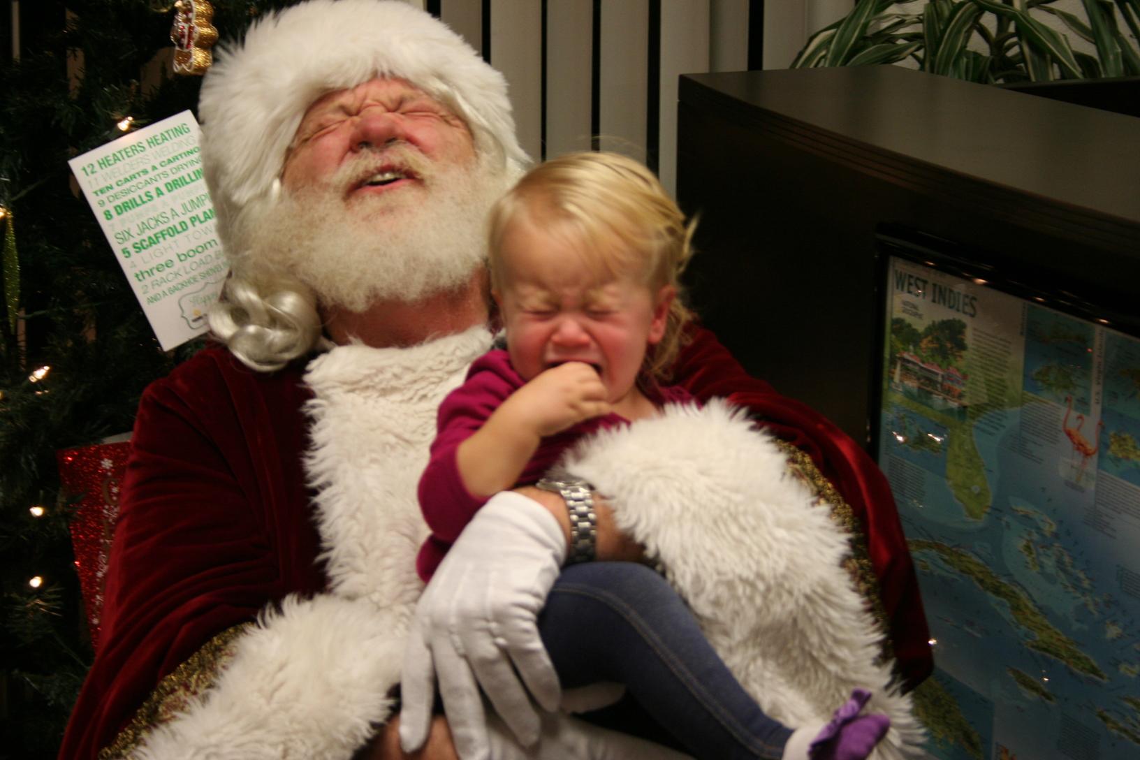 Saber and Toys for Tots team up Poor Santa