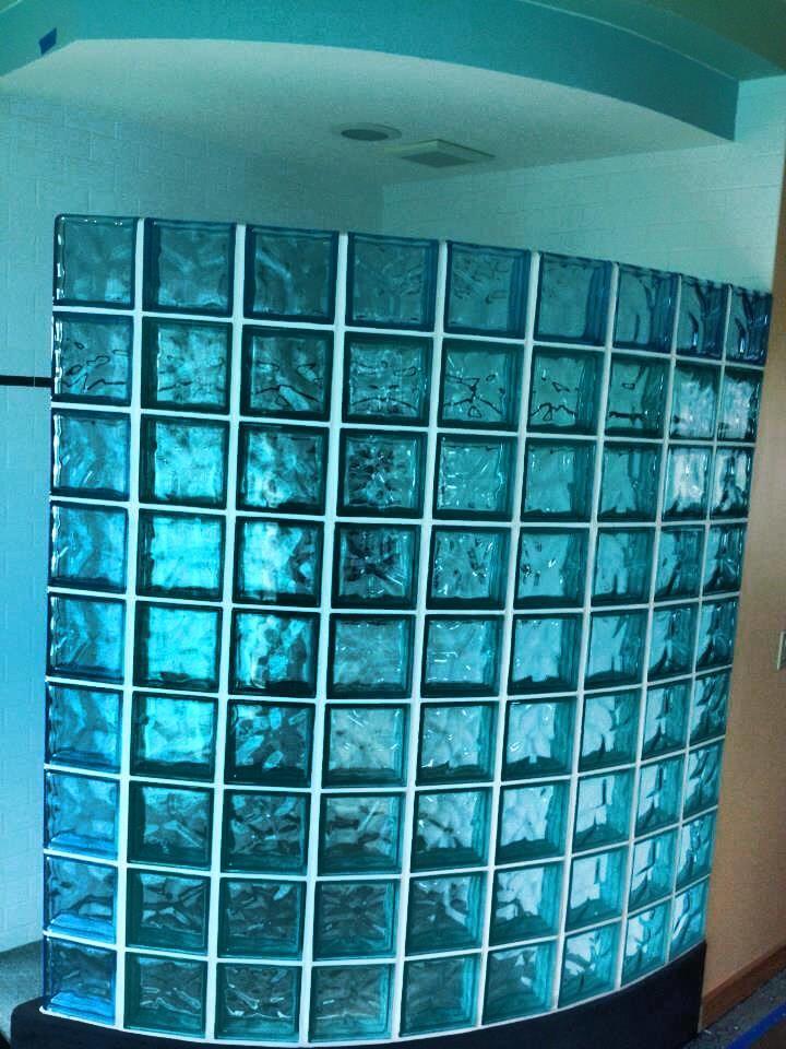 Windows and Doors Glass Block Windows Curved Glass Block Style