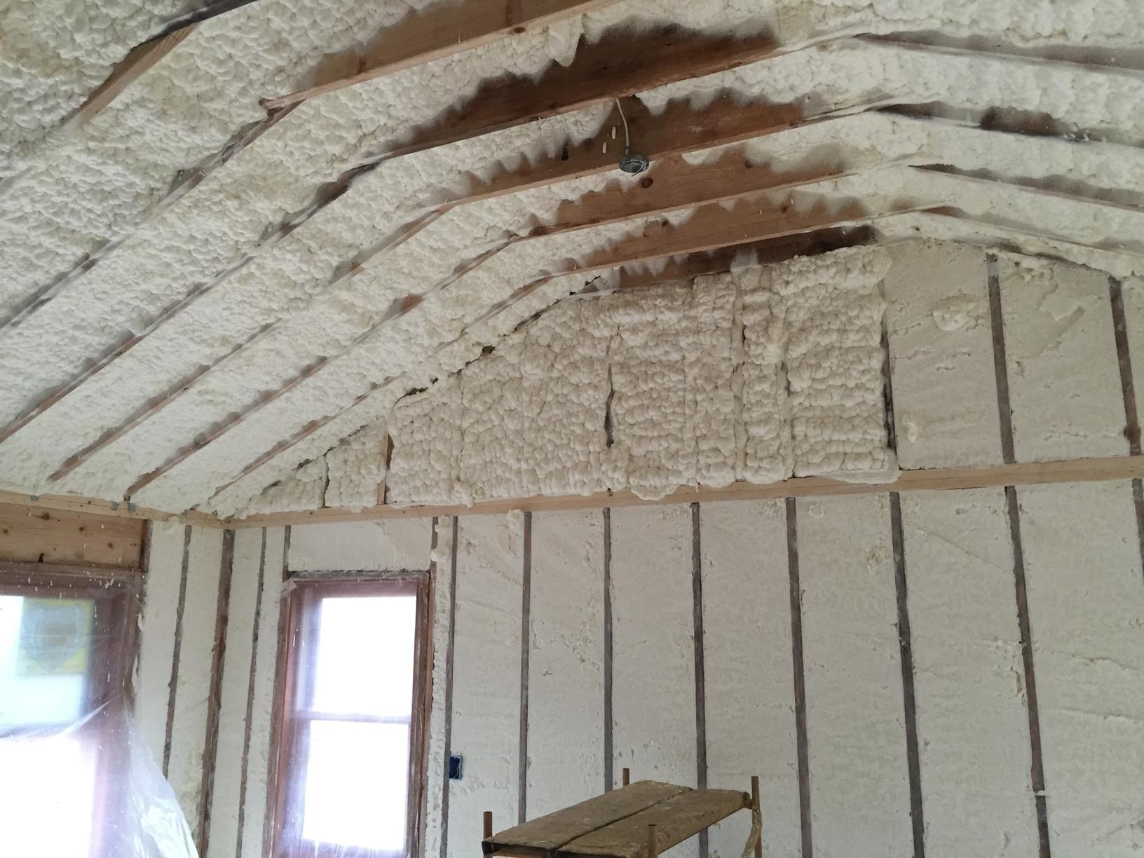 Spray Foam Insulation Spray Foam Insulation Foam in roof slopes