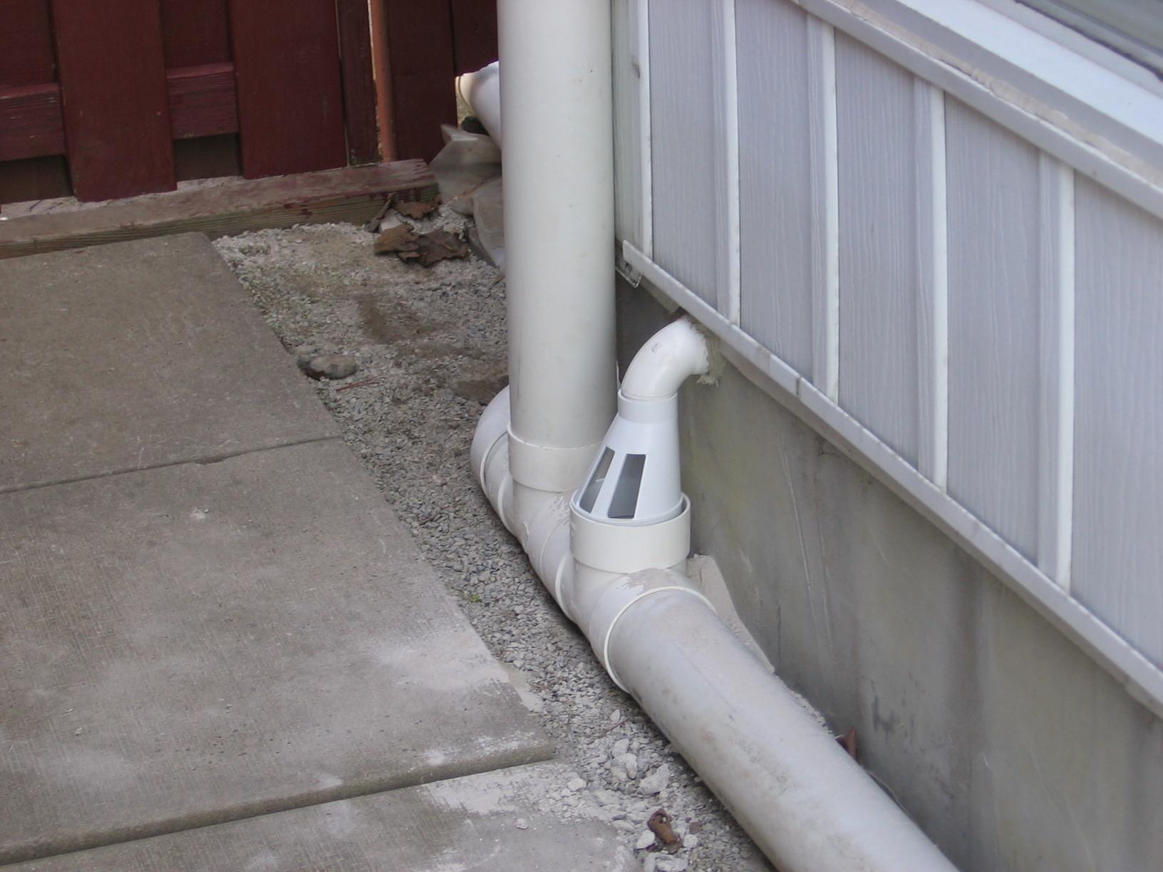 Basement Waterproofing Discharges & IceGuard Discharge Line