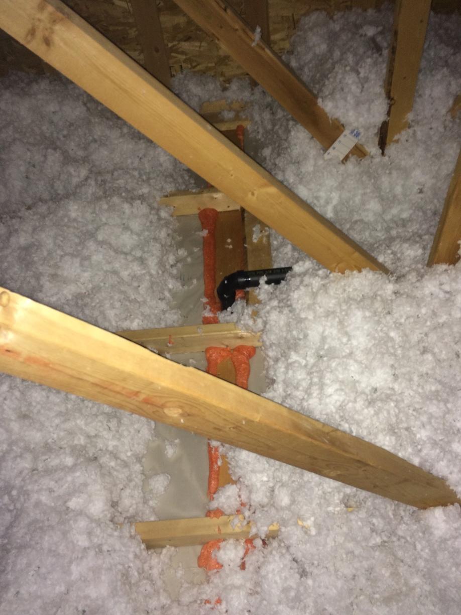 Spray Foam Insulation Home With Multiple Problems Solved In Sturgeon Bay Wi Wall Top Plates