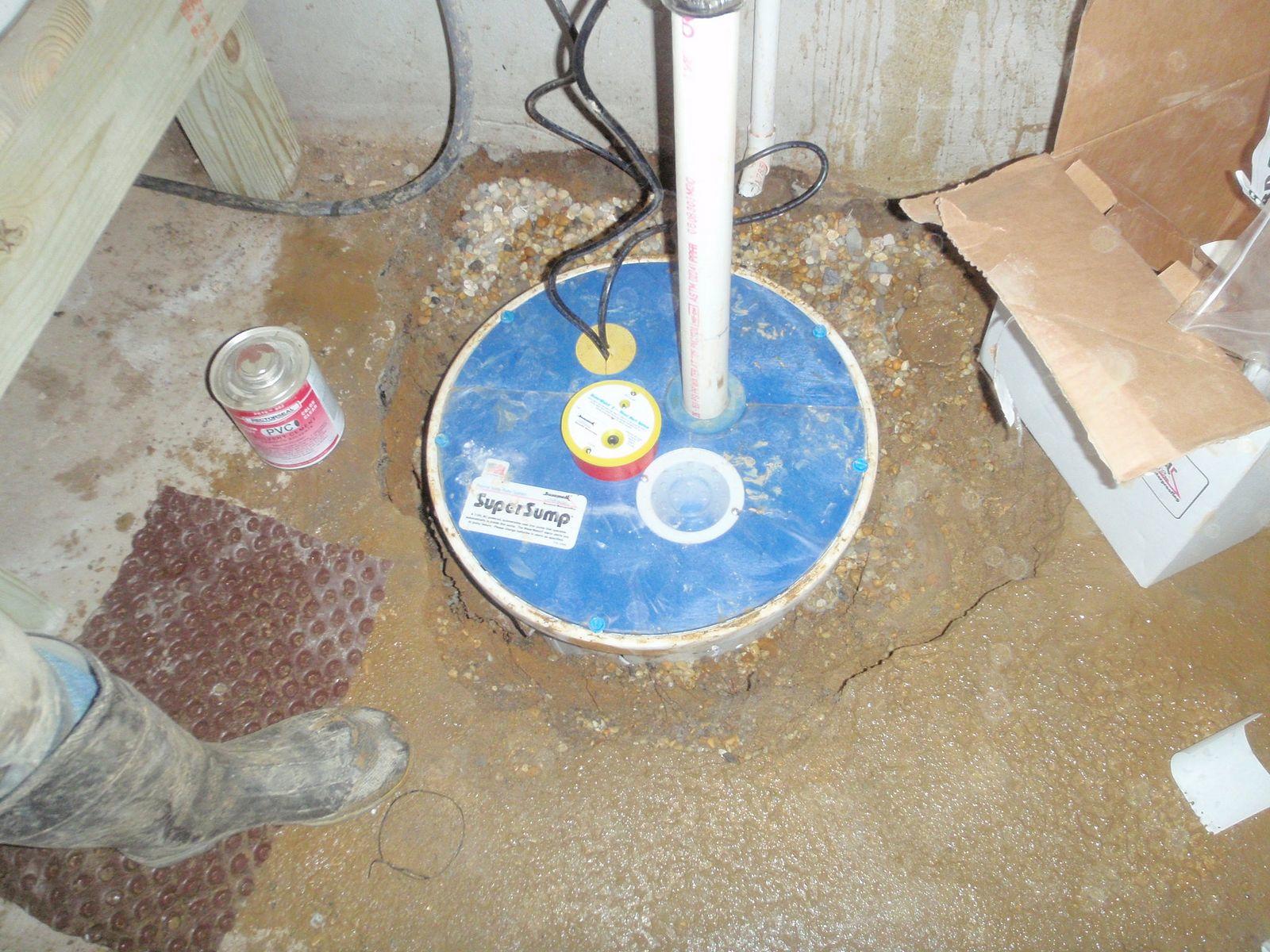 Crawl Space Repair Dirty Crawl Space in Laurel, DE Installed a new