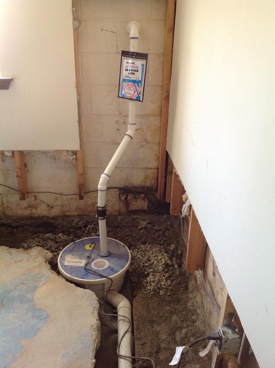 Basement Waterproofing Waterproofing a Finished Basement in Vernon