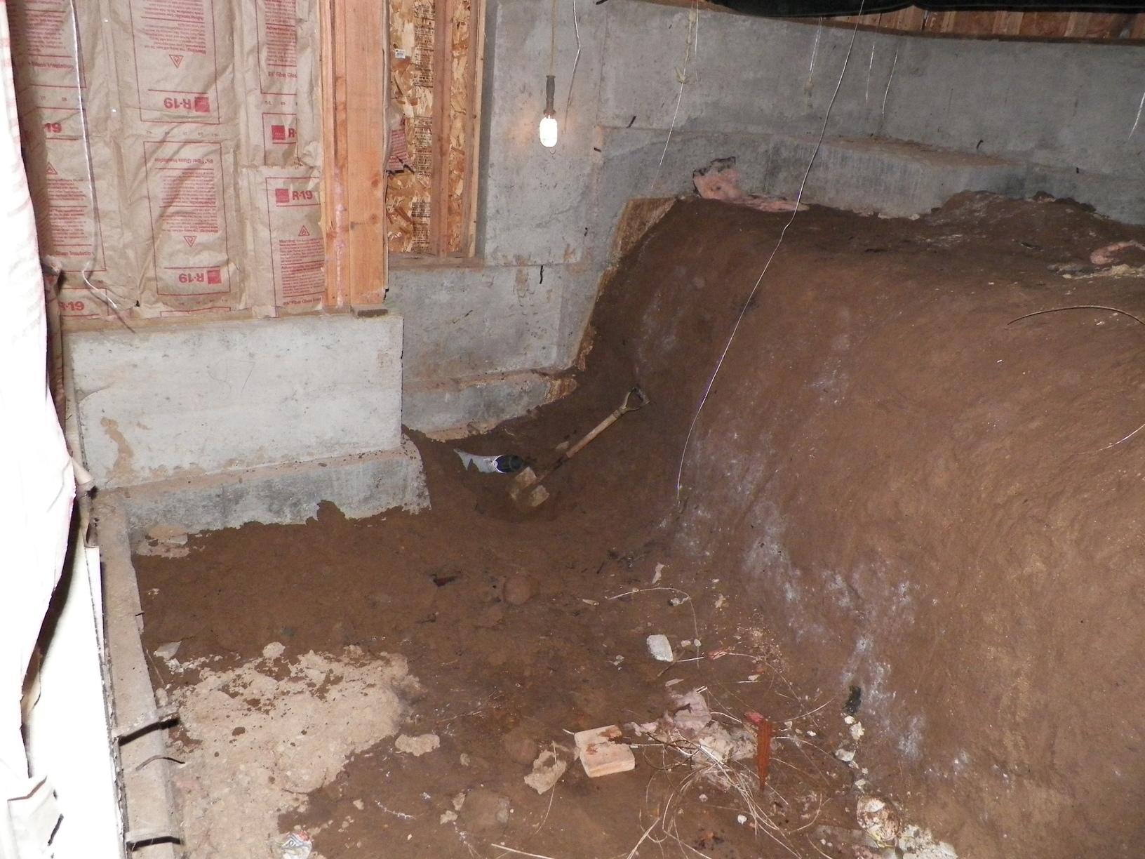 Crawl Space Repair Tigard, OR Crawl Space Repair wet dirt crawlspace