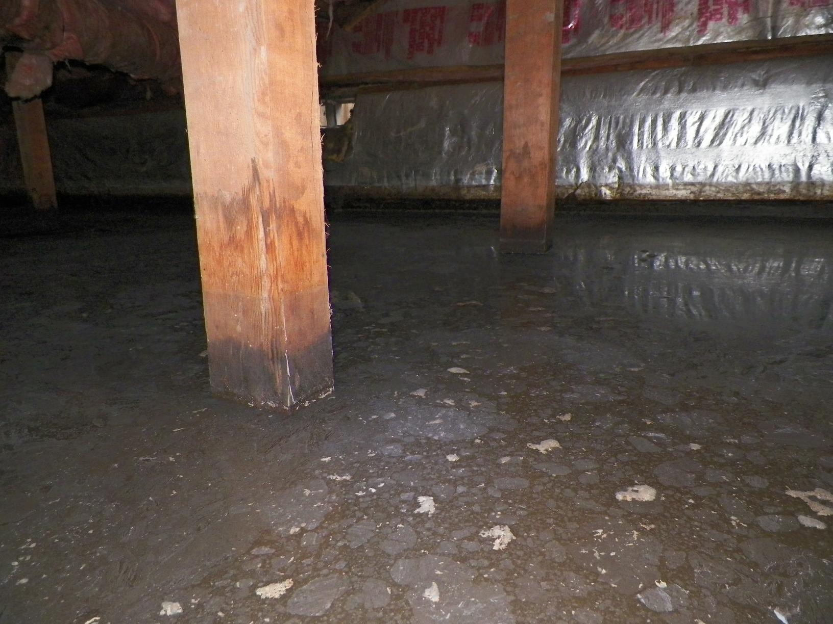 John's Waterproofing Posts exposed to water