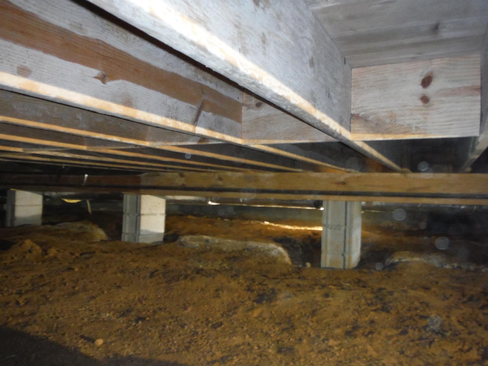 Crawl Space Repair Cleanspace in Cadiz, KY Dirt Crawlspace