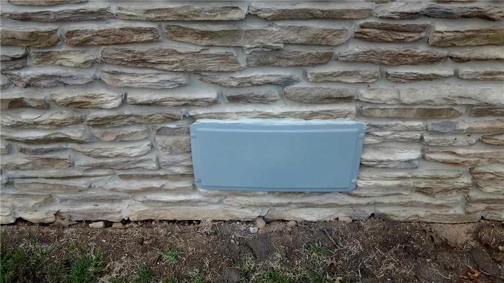Crawl Space Repair - Ho-Ho-Kus Home gets Crawl Space Encapsulation - Crawl Space Vent Covers