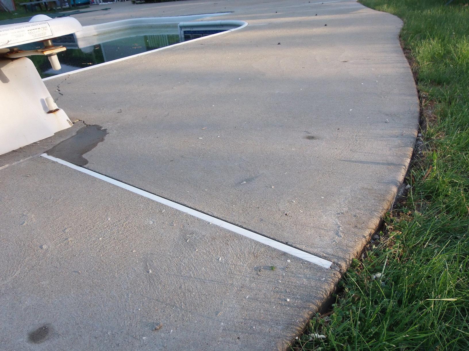 Concrete Repair Pool Patio Repairs Brookline, NH Diving Board After