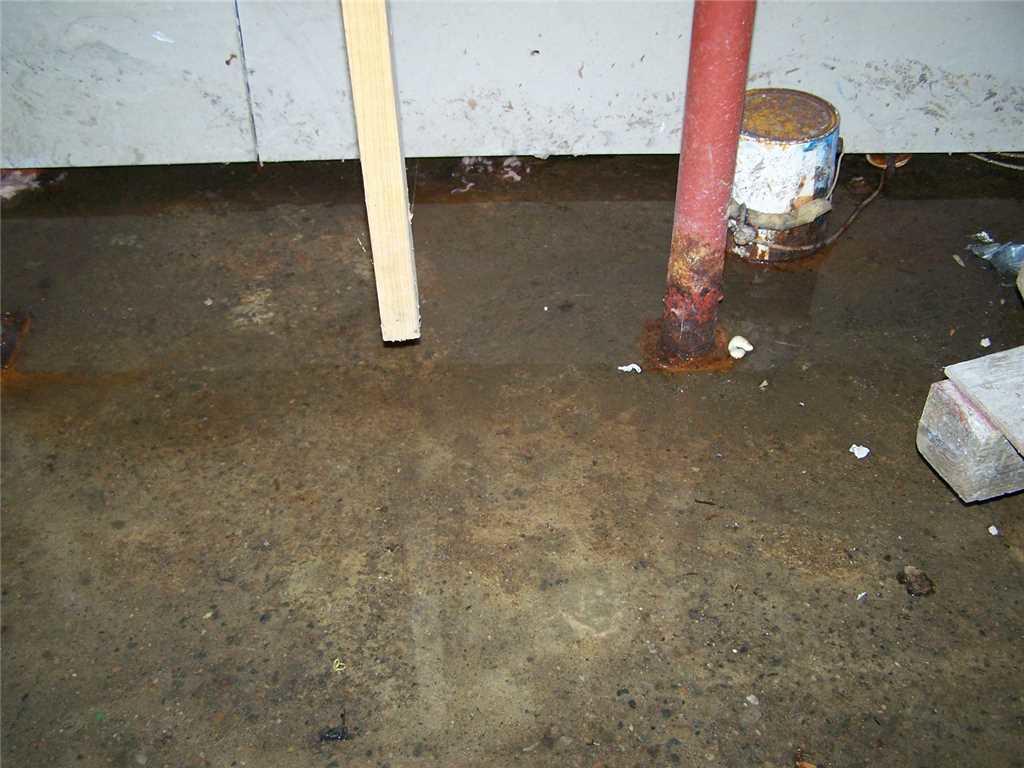 Basement Waterproofing Flooded Basement in Groton, CT Standing Water