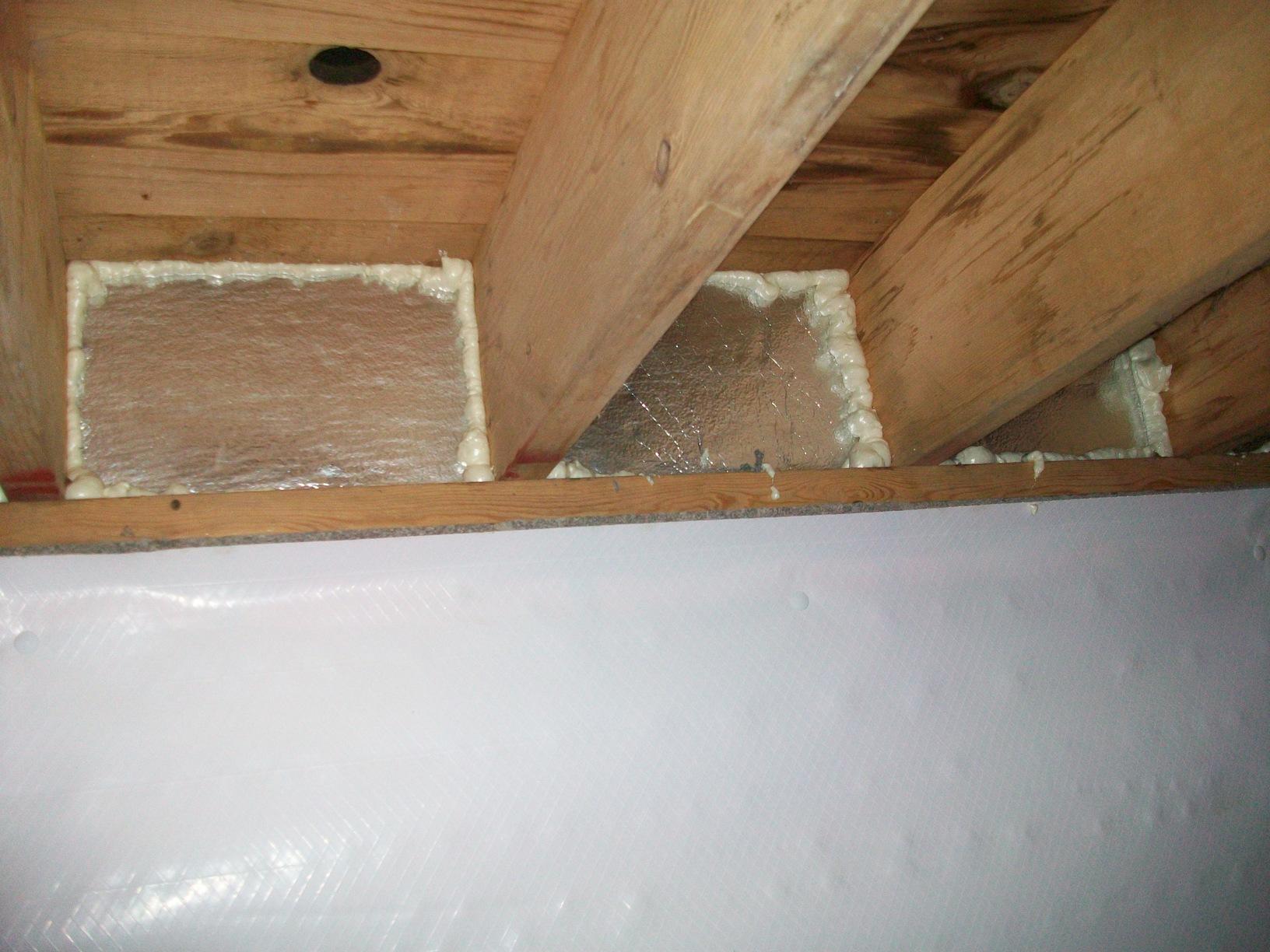 Crawl Space Repair Cleanspace Vapor Barrier SilverGlo Installation