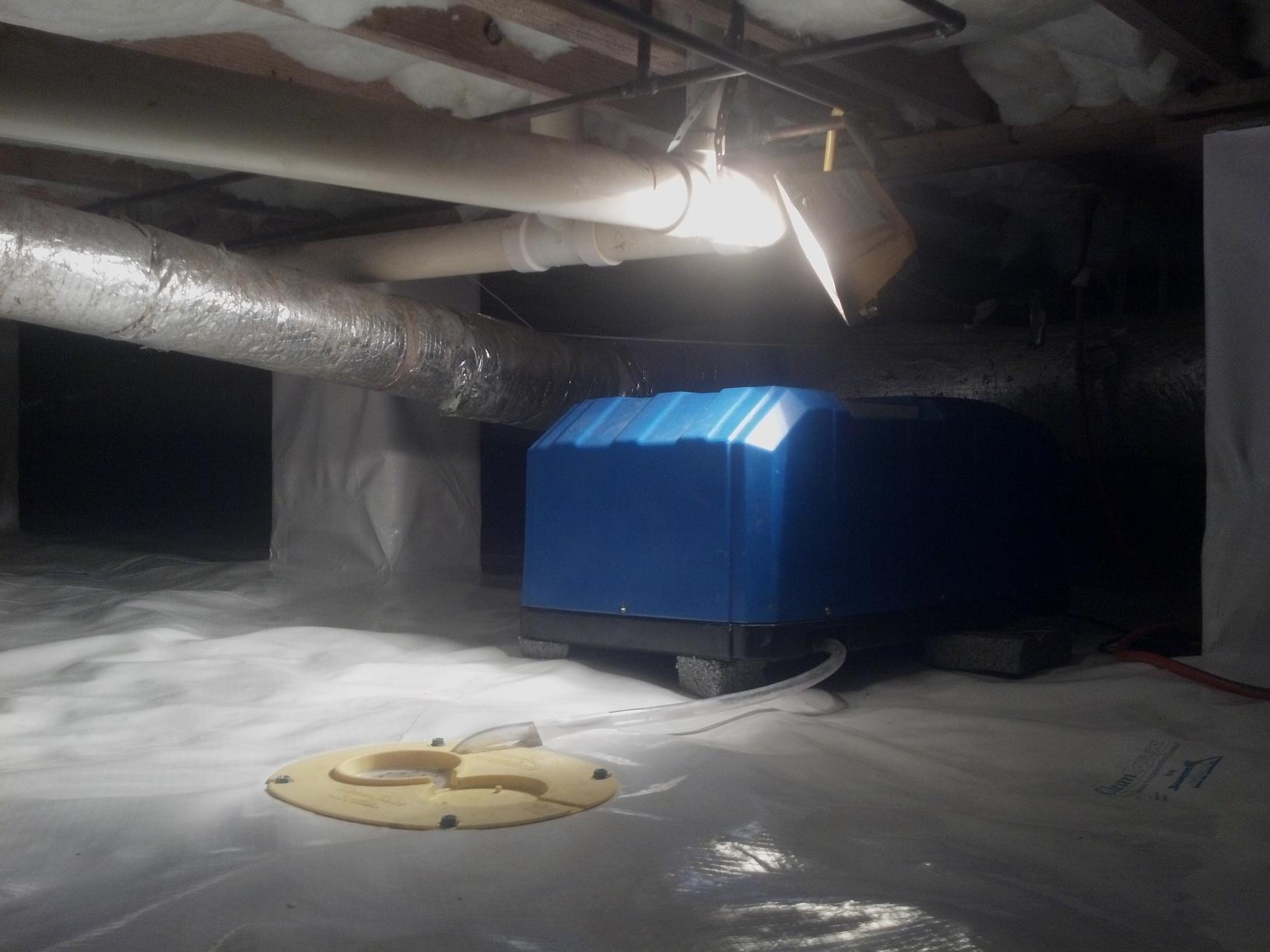 Crawl Space Repair Cleanspace in Joelton, TN Mold X